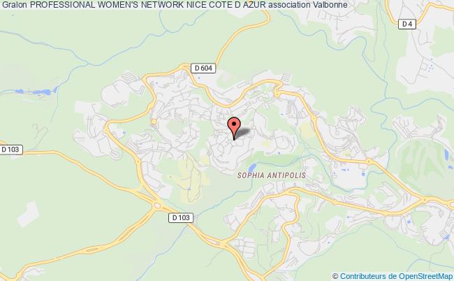 plan association Professional Women's Network Nice Cote D Azur Valbonne