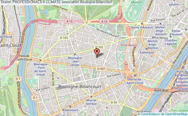 plan association Professionals 4 Climate Boulogne-Billancourt