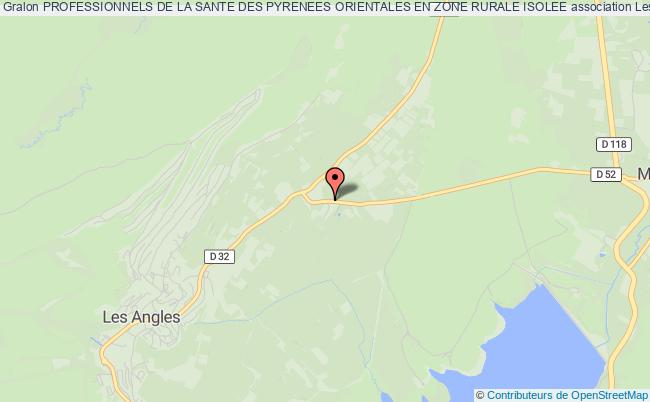 PROFESSIONNELS DE LA SANTE DES PYRENEES ORIENTALES EN ZONE RURALE ISOLEE