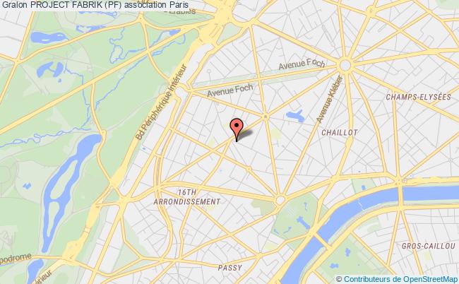plan association Project Fabrik (pf) Paris 16e