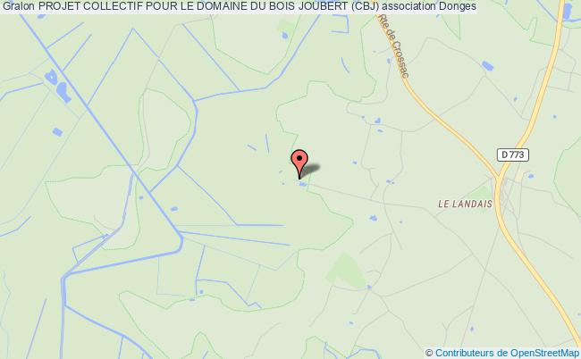plan association Projet Collectif Pour Le Domaine Du Bois Joubert (cbj) Donges