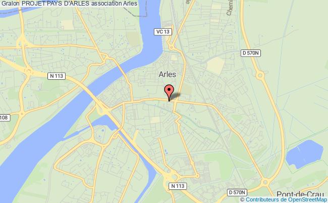plan association Projet Pays D'arles Arles