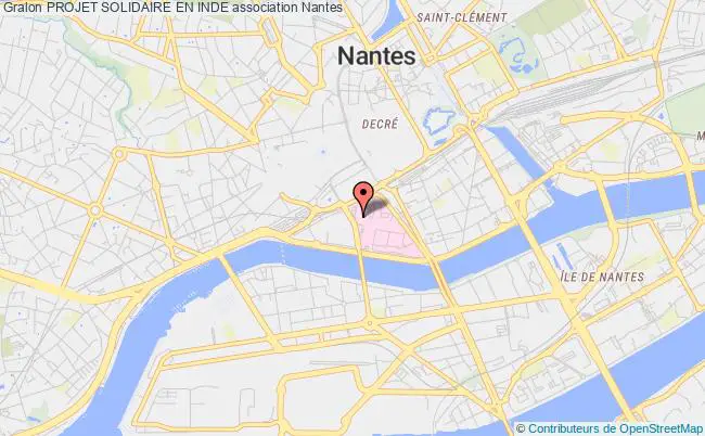 plan association Projet Solidaire En Inde Nantes