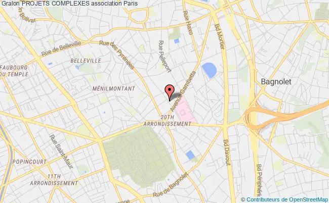plan association Projets Complexes Paris
