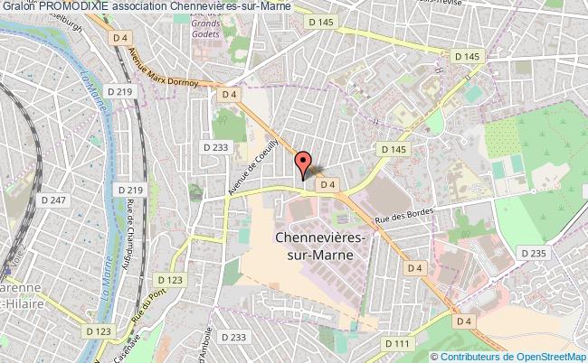 plan association Promodixie Chennevières-sur-Marne