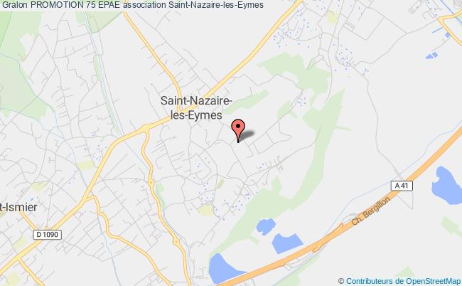 plan association Promotion 75 Epae Saint-Nazaire-les-Eymes