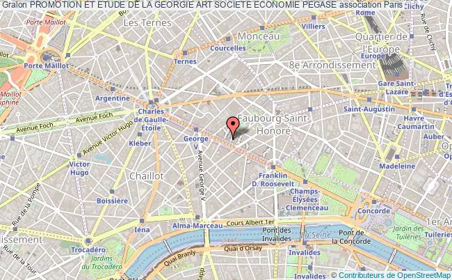 plan association Promotion Et Etude De La Georgie Art Societe Economie Pegase Paris
