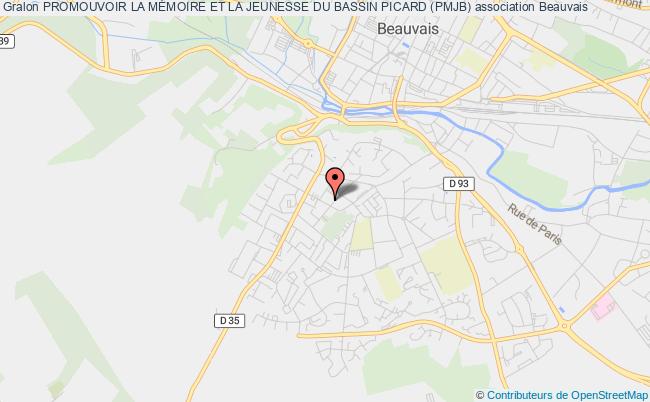 plan association Promouvoir La MÉmoire Et La Jeunesse Du Bassin Picard (pmjb) Beauvais