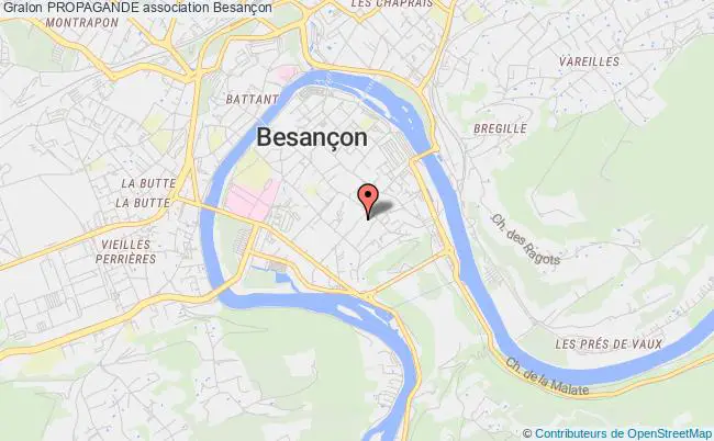 plan association Propagande Besançon