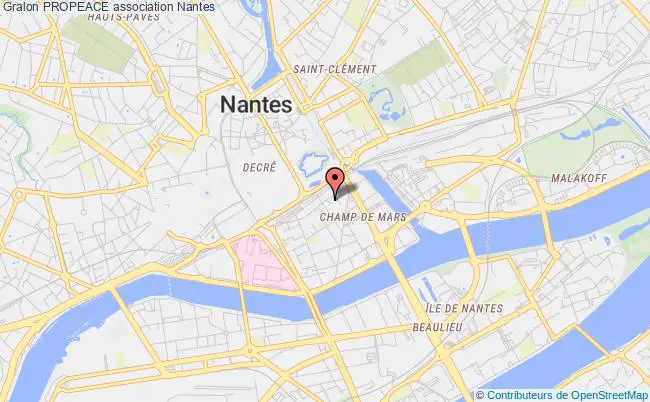 plan association Propeace Nantes