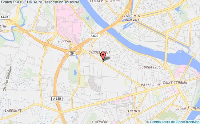 plan association Prose Urbaine Toulouse