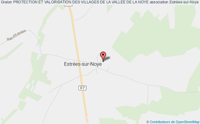 plan association Protection Et Valorisation Des Villages De La VallÉe De La Noye Estrées-sur-Noye