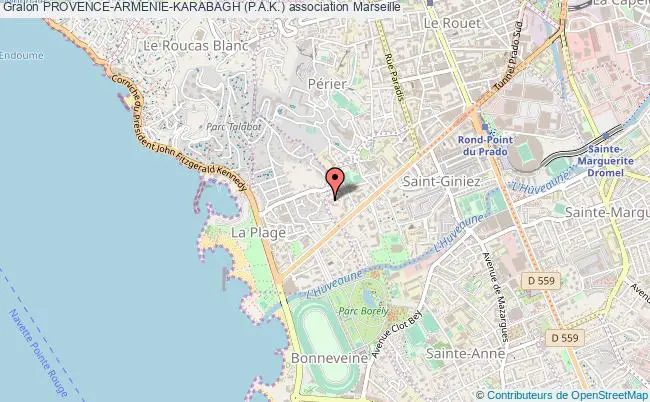 plan association Provence-armenie-karabagh (p.a.k.) Marseille