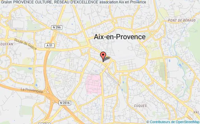 plan association Provence Culture, RÉseau D'excellence Aix-en-Provence