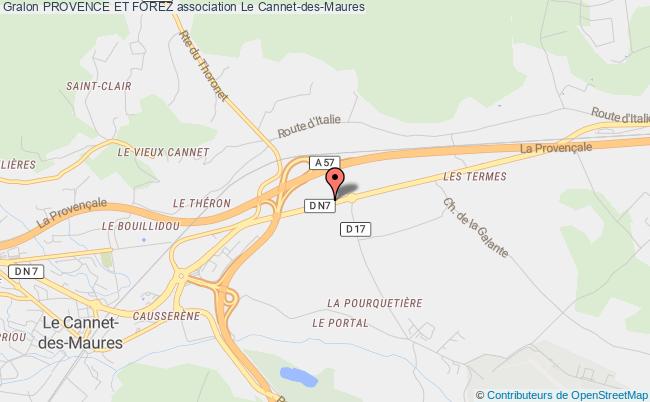 plan association Provence Et Forez Le Cannet-des-Maures