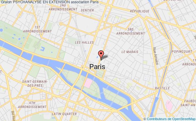 plan association Psychanalyse En Extension Paris