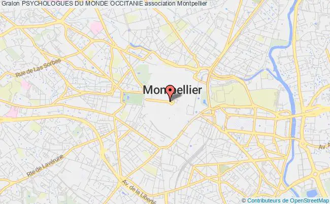 plan association Psychologues Du Monde Occitanie Montpellier