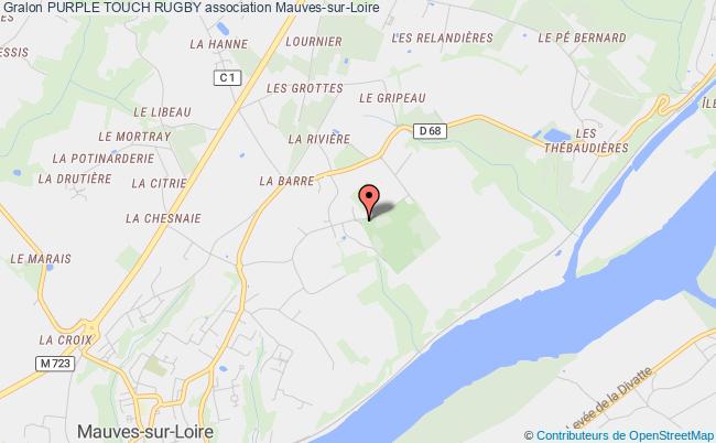 plan association Purple Touch Rugby Mauves-sur-Loire