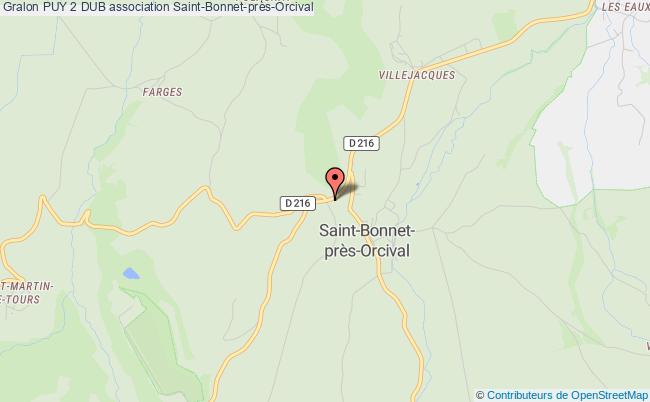 plan association Puy 2 Dub Saint-Bonnet-près-Orcival