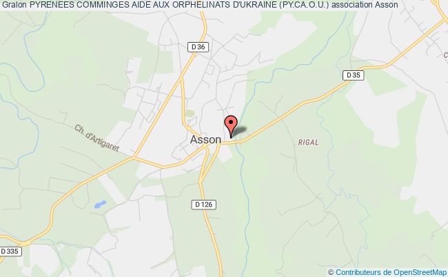 plan association Pyrenees Comminges Aide Aux Orphelinats D'ukraine (py.ca.o.u.) Asson
