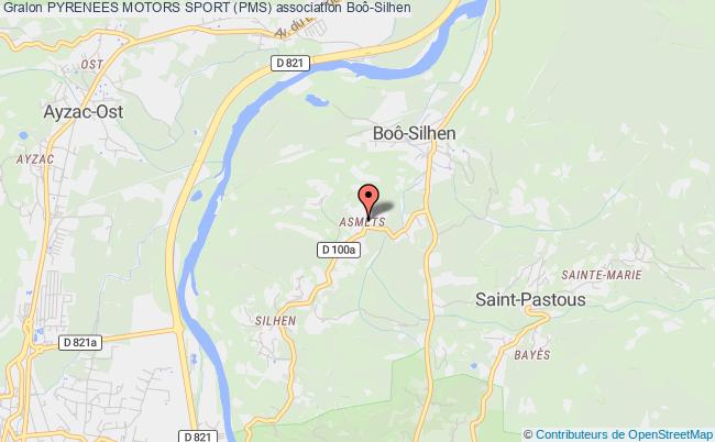 plan association Pyrenees Motors Sport (pms) Boô-Silhen