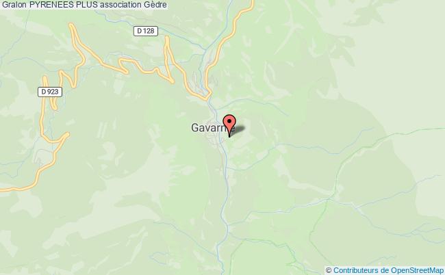 plan association Pyrenees Plus Gavarnie-Gèdre