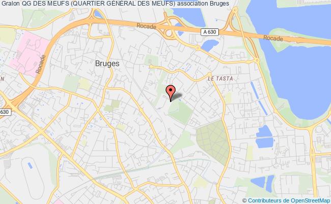 plan association Qg Des Meufs (quartier GÉnÉral Des Meufs) Bruges