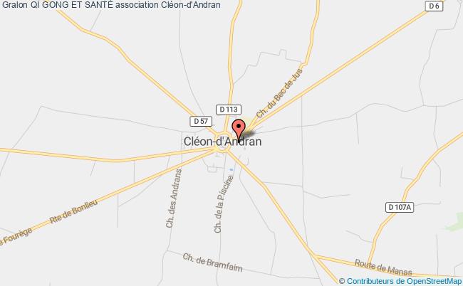 plan association Qi Gong Et SantÉ Cléon-d'Andran