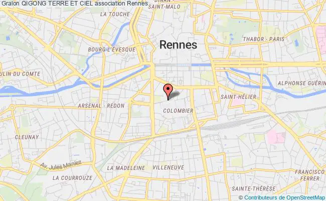 plan association Qigong Terre Et Ciel Rennes