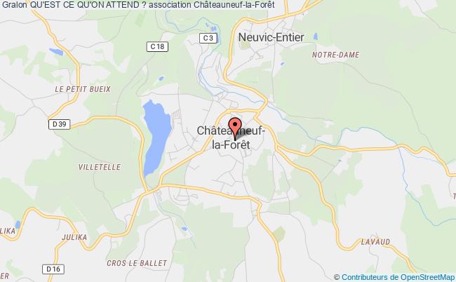 plan association Qu'est Ce Qu'on Attend ? Châteauneuf-la-Forêt