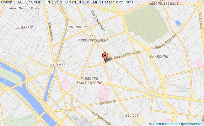 plan association Qualisr Syndic Prevention Redressement Paris 11e