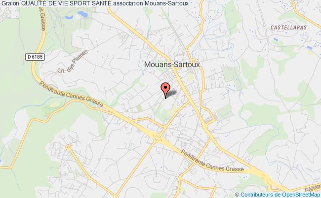 plan association QualitÉ De Vie Sport SantÉ Mouans-Sartoux