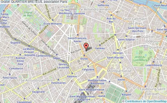 plan association Quartier Breteuil Paris
