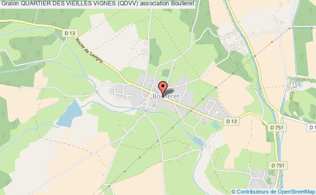 plan association Quartier Des Vieilles Vignes (qdvv) Boulleret