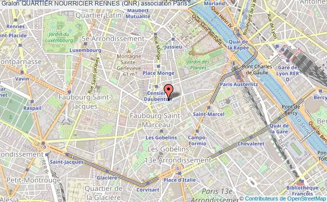 plan association Quartier Nourricier Rennes (qnr) Paris