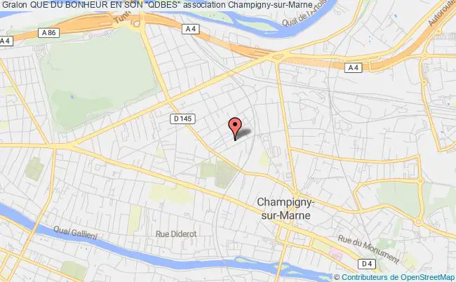 plan association Que Du Bonheur En Son "qdbes" Champigny-sur-Marne