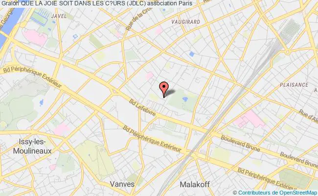 plan association Que La Joie Soit Dans Les C?urs (jdlc) Paris