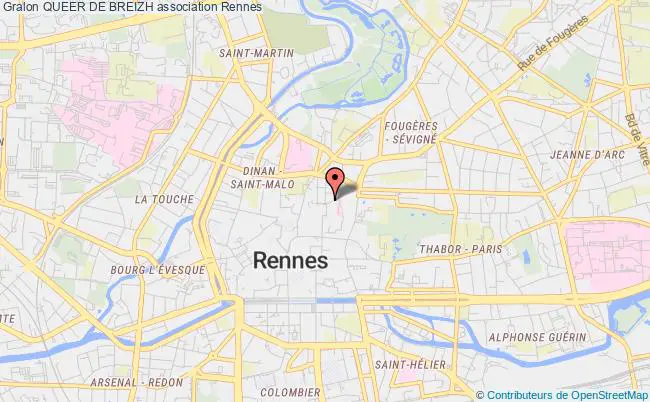 plan association Queer De Breizh Rennes