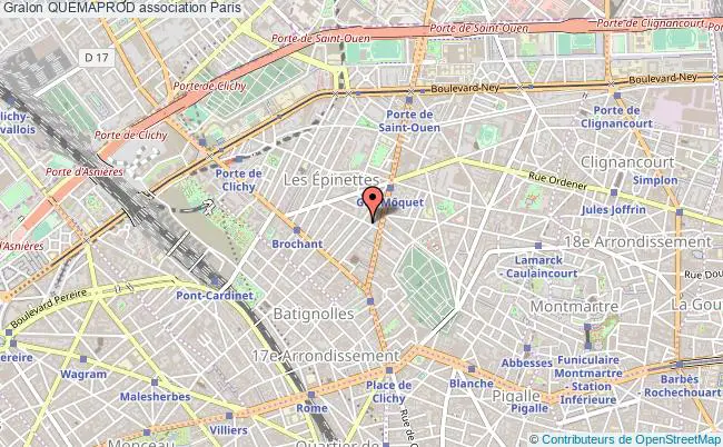 plan association Quemaprod Paris