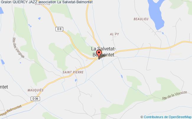 plan association Quercy Jazz La Salvetat-Belmontet