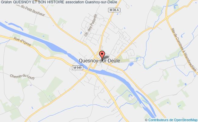 plan association Quesnoy Et Son Histoire Quesnoy-sur-Deûle