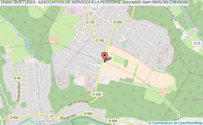 plan association Quietudes - Association De Services A La Personne Saint-Rémy-lès-Chevreuse