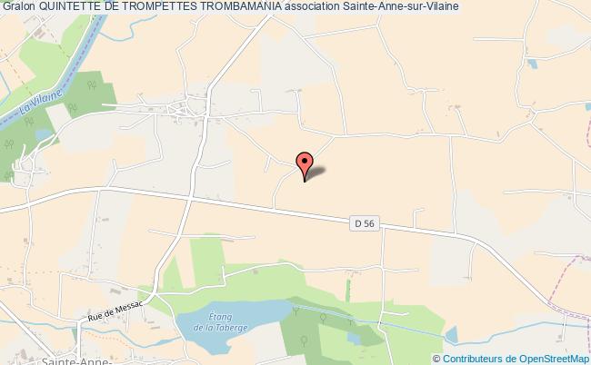 plan association Quintette De Trompettes Trombamania Sainte-Anne-sur-Vilaine