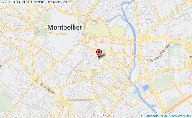 plan association R'b Events Montpellier