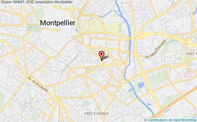 plan association Rabat-joie Montpellier