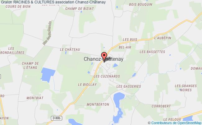 plan association Racines & Cultures Chanoz-Châtenay