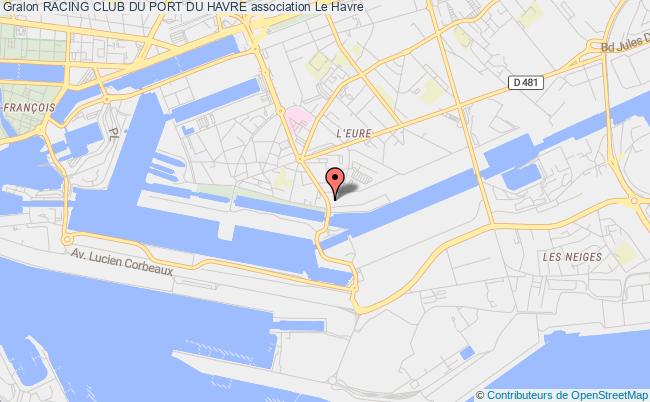 plan association Racing Club Du Port Du Havre Le Havre