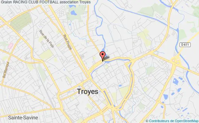 plan association Racing Club Football Troyes