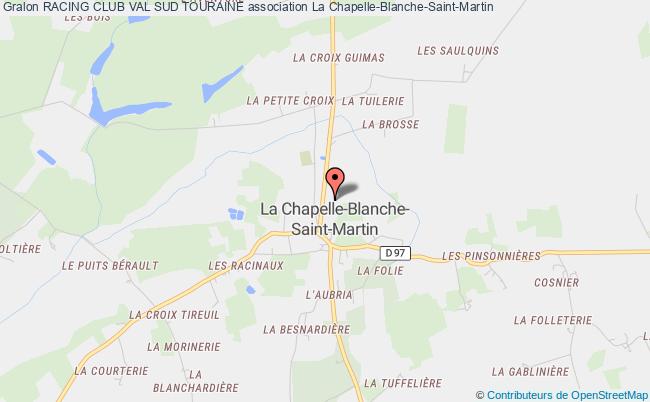 plan association Racing Club Val Sud Touraine Chapelle-Blanche-Saint-Martin