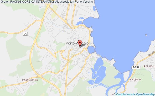 plan association Racing Corsica International Porto-Vecchio